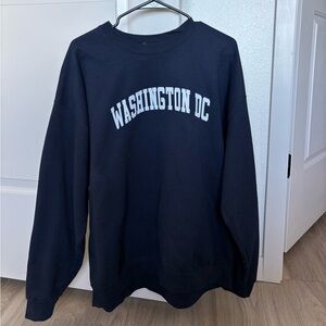 Washington DC Black Sweater
